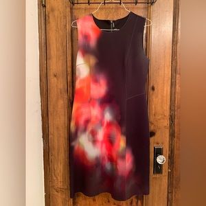 Elie Tahari Scuba reversible dress.